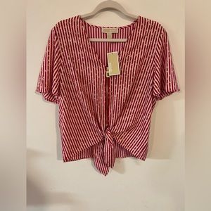 Women| Michael Kors Stripped Front Knot with Zipper